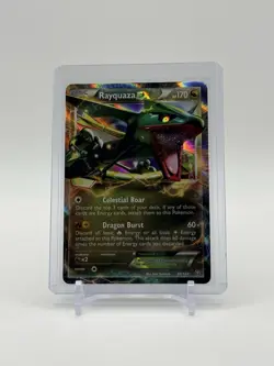 Rayquaza EX 85/124 Ultra Rare Holo NM Pokemon Dragons Exalted - Image 1