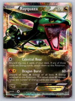 Rayquaza EX Holo Ultra Rare Dragons Exalted 85/124 NM - Image 1