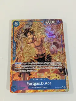 One Piece Card Game Portgas.D.Ace (Parallel) - Two Legends (OP08) - Image 1