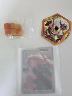 Disney Lorcana Wilds Unknown Illumineer's Trove EMPTY Storage Box + Dice + Divid - Image 3
