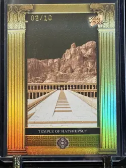2026 Pieces Of The Past Ancient World - Temple Of Hatshepsut Gold 02/10 - Image 1