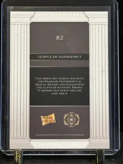 2026 Pieces Of The Past Ancient World - Temple Of Hatshepsut Gold 02/10 - Image 2