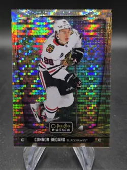 2024-25 O-PEE-CHEE PLATINUM CONNOR BEDARD SEISMIC GOLD /50 - Image 1