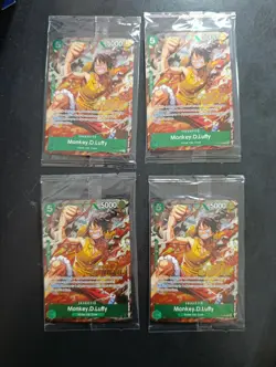 P-135 - Monkey.D.Luffy - Sealed - OP16 Pre-Release Winner Gold Stamp - Image 2