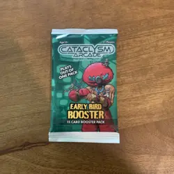 2 Cataclysm Arcade TCG Kickstarter Early Bird 15 Card Booster Pack SEALED - Image 2