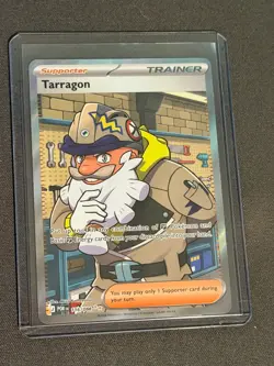 Tarragon Full Art Trainer Perfect Order 116/088 Pokemon Card TCG NM - Image 1
