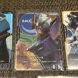 Ex Base Promo Set of 5 EXBP-001, 002, 003, 004, 005 Zaku II GUNDAM CARD GAME JPN - Image 3