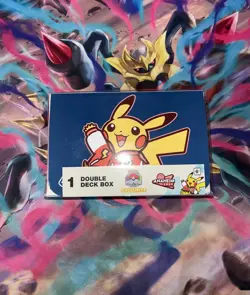 Rare New 2025 World Championships Anaheim Pokemon Tcg Double Deck Box Pikachu - Image 1
