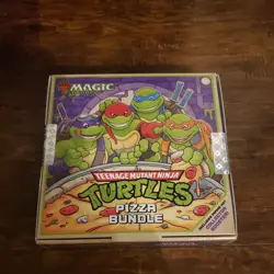 MTG Pizza Bundle Teenage Mutant Ninja Turtles TMT New Sealed Magic the Gathering - Image 1