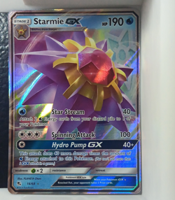 Starmie GX 14/68 Hidden Fates Ultra Rare Holo 190 HP Stage 1 Pokemon TCG - Image 1