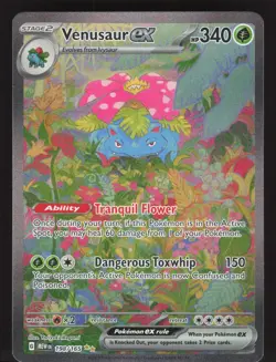 Venusaur ex 198/165 Pokemon TCG SV: Scarlet & Violet 151 VLP - Image 1