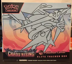Pokemon Center Chaos Rising Elite Trainer Box PC ETB - SEALED - Image 1