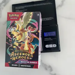Ascended Heroes Booster Bundle VERY HEAVY 153++ gram! Possible god packU 153.05g - Image 1