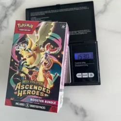 Ascended Heroes Booster Bundle VERY HEAVY 153++ gram! Possible god packU 153.05g - Image 3