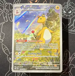 Ampharos 090/086 Chaos Rising illustration Rare Holo English - Image 1