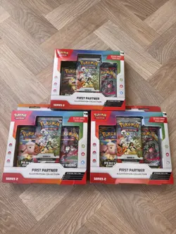 Pokemon TCG - First Partner Illustration Collection Series 2 Sealed Box - Image 4