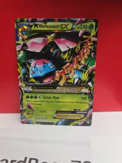 M Venusaur EX 2/108 XY Evolutions Ultra Rare Holo Full Art English - Image 1