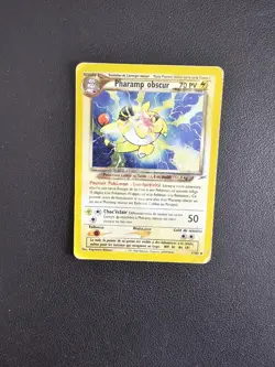 Carte Pokemon Pharamp obscur 1/105 HOLO Neo Destiny Wizards FR - Image 1