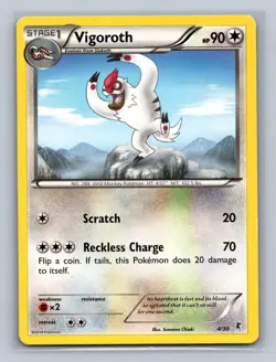 Vigoroth #4 Pokemon XY Trainer Kit: Bisharp & Wigglytuff 4/30 LP 4/30 - Image 1