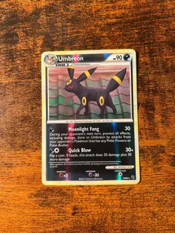 Umbreon 10/90 Undaunted Reverse Holo Ultra Rare Pokemon TCG Nintendo - LP - Image 1