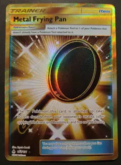 Pokemon TCG - Metal Frying Pan 144/131 - Forbidden Light - Secret Rare - Image 1