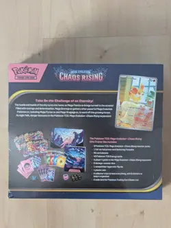 Chaos Rising ETB Factory Sealed - Pokemon TCG Free Ship Very Small Flaw On Box - Image 4