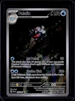 2024 Pokemon Paldean Fates Palafin #225/091 illustrated by akagi - Image 1
