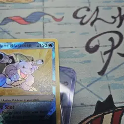 Pokemon Radiant Blastoise 018/078 Pokemon GO Radiant Rare Holo - Image 5
