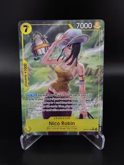 Nico Robin (Alternate Art) OP15-109 Rare Adventure on Kami's Island One Piece NM - Image 1