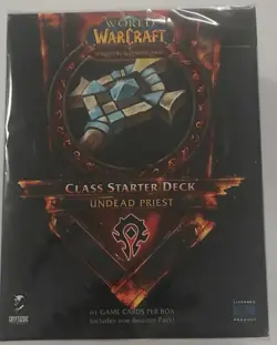 WOW WORLD OF WARCRAFT Class Starter Deck - Undead Priest NEW SEALED ENG - Image 1