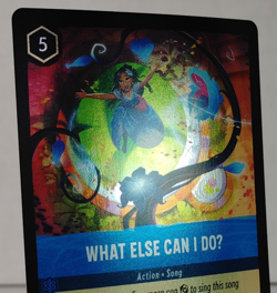 What Else Can I DoU - foil - Wilds Unknown #163 - LORCANA - NM - U Pick - Image 1