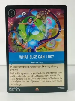 What Else Can I DoU - foil - Wilds Unknown #163 - LORCANA - NM - U Pick - Image 3