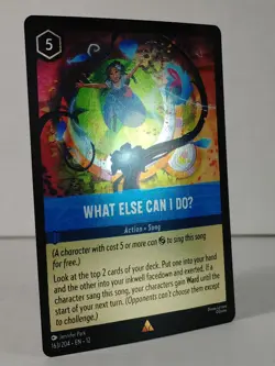 What Else Can I DoU - foil - Wilds Unknown #163 - LORCANA - NM - U Pick - Image 4