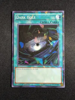 Yugioh - Dark Hole YS15-ENL14 1st Edition Shatterfoil NM - Image 1
