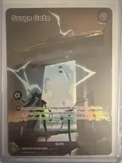*Alpha Stamp* Azuki Trading Card Game Surge Gate *G Alt Art STT01-002 - Image 2