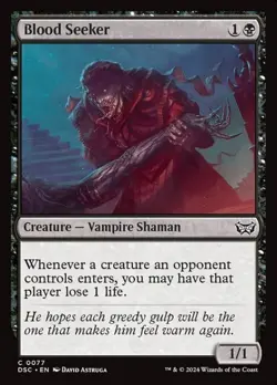 MTG - BLOOD SEEKER - Duskmourn Commander (C) - Image 1