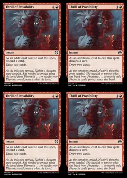 MTG - 4x THRILL OF POSSIBILITY - All Will Be One (C) - Image 1