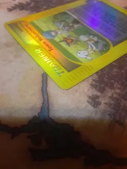 Pokemon Trainer Town Volunteers 136/147 Reverse Holo Aquapolis, HAS PLAY WEAR! - Image 5