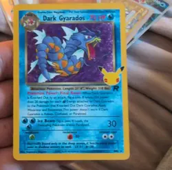 Pokemon Dark Gyarados Holo Celebrations Classic Collection 8/82 70 HP - Image 1