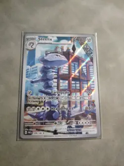 Pokemon Steelix 208/182 SV04: Paradox Rift Illustration Rare - Image 1