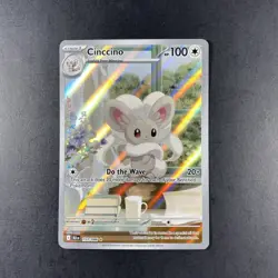 Cinccino 153/086 Illustration Rare - Black Bolt - Pokemon TCG - Image 1