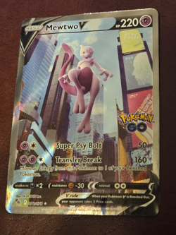 Mewtwo V Alt Full Art & Mewtwo VStar Gold - DAMAGED READ DESCRIPTION Pokemon TCG - Image 2