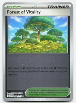 Forest of Vitality Reverse Holo 188/217 Uncommon Ascended Heroes Pokemon NM - Image 1