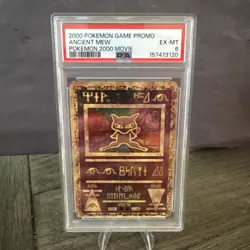 2000 Pokemon Game Promo Ancient Mew (Pokemon 2000 Movie) PSA 6 - Image 1