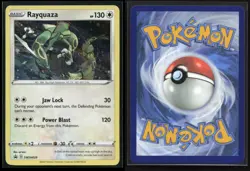 Rayquaza SWSH029 Holo Sword & Shield Promo NM/M Pokemon - Image 3