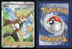 Barry 167/172 Ultra Rare Brilliant Stars Pokemon NM/M - Image 3