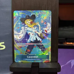 OP10-045 Cavendish R Alt Art Royal Blood One Piece TCG English Card - Image 2