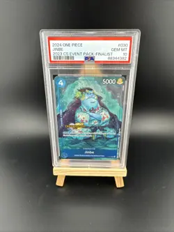 One Piece Championship 2023 Event FINALIST Jinbe TEXTURED P030 PSA 10 only 52 - Image 1