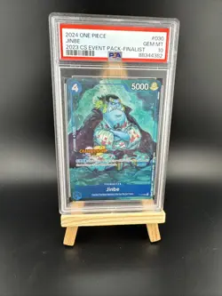 One Piece Championship 2023 Event FINALIST Jinbe TEXTURED P030 PSA 10 only 52 - Image 3