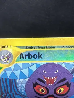 Pokemon Card Arbok Expedition 35/165 Reverse Holo MP - Image 2
